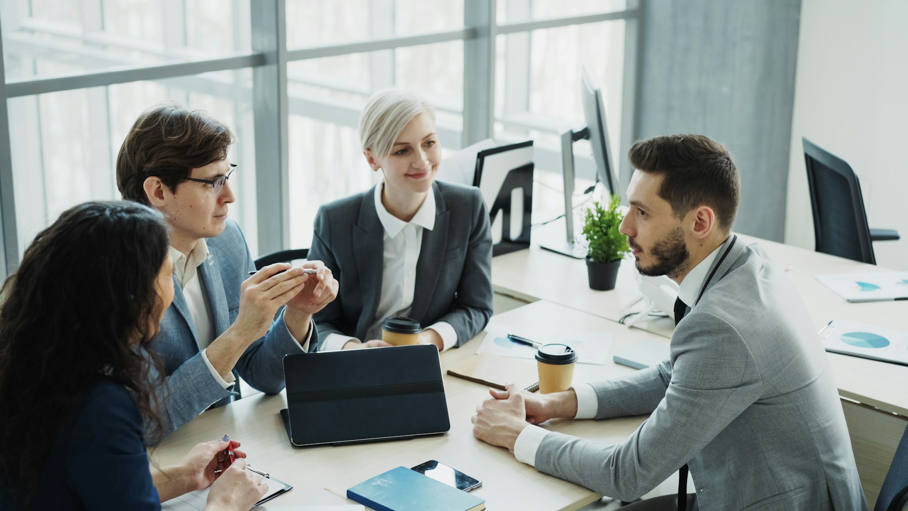 LegalHelpzyn team collaborating during a client strategy meeting